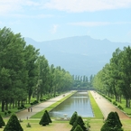 手稲山を望んで（前田森林公園より）