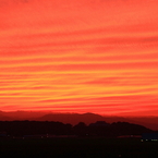 今日の夕陽