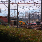 電車の集まる場所