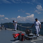 護衛艦せんだい体験航海8