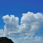 雲、海・・・夏