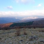 下山後の景色