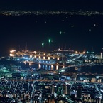 神戸東部の夜景
