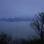 十和田湖の朝