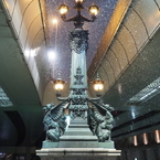雪の日の日本橋