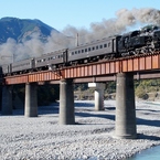 大井川鉄道１０１レ第２橋梁快走！