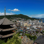 坂の中の寺