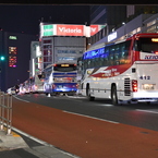 新宿・夜　長旅の終わり前