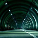 田舎のトンネル