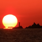 だるま夕日