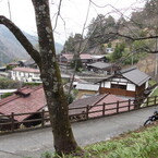 ツーリングの思い出画像  山間の村