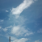 鉄塔と空