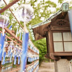 水無瀬神宮の灯籠です。