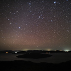 屈斜路湖の星空