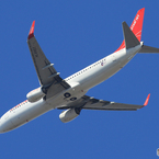 「あおいそら」イースタージェット７３７−８６J  HL８０５７出発です