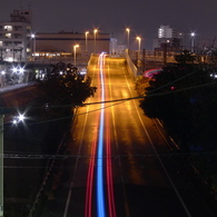 夜景 道路