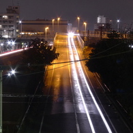 夜景 道路