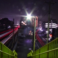 夜景 道路