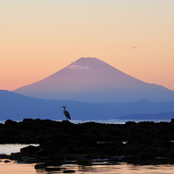 岡崎海岸の夕景　2020/12/21-4