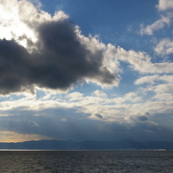 錦江湾の午後