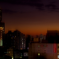 夕闇迫る街Ⅱ