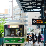 雨上がりの横川駅-２