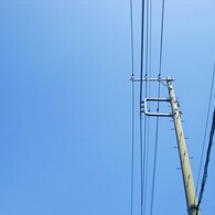 Electric wire and light