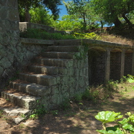 海峡を守る第５砲台跡