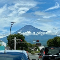 信号待ちで富士山　16