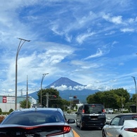 信号待ちで富士山　17