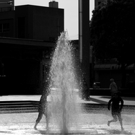 水遊び