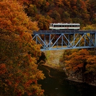 あいづ鉄道の秋！