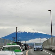 信号待ちで富士山　18