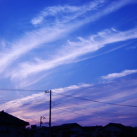 補正済み空の撮影