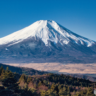 晴天の富士山