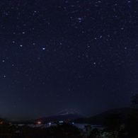 富士山麓の星景【12月】 (7)