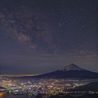 天河と大地の星