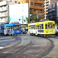 路面電車の走る街(長崎2021)