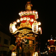 電球色は落ち着くなぁ(中原町の山車)