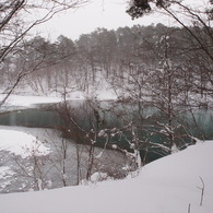 五色沼・・1月