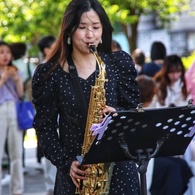 サクソフォン奏者　本田千鈴さん