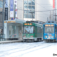 いよいよ路面が白く