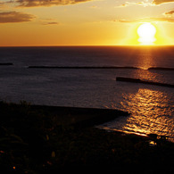 Sunset on Sea