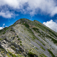 鷲羽岳・ワリモ岳側から