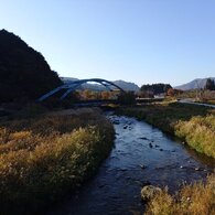 川とアーチ橋（11月17日）