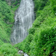 黒熊の滝