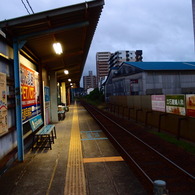 田舎のプラットホーム