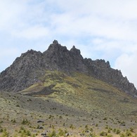 駒ヶ岳の噴火口