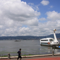 空のある風景　長野・諏訪