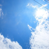 blue sky